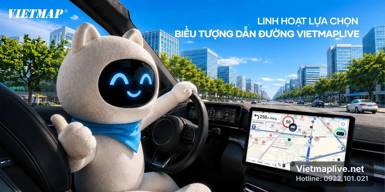 Cá nhân hóa trải nghiệm VietMap Live: Dẫn đường thông minh hơn, thuận tiện hơn