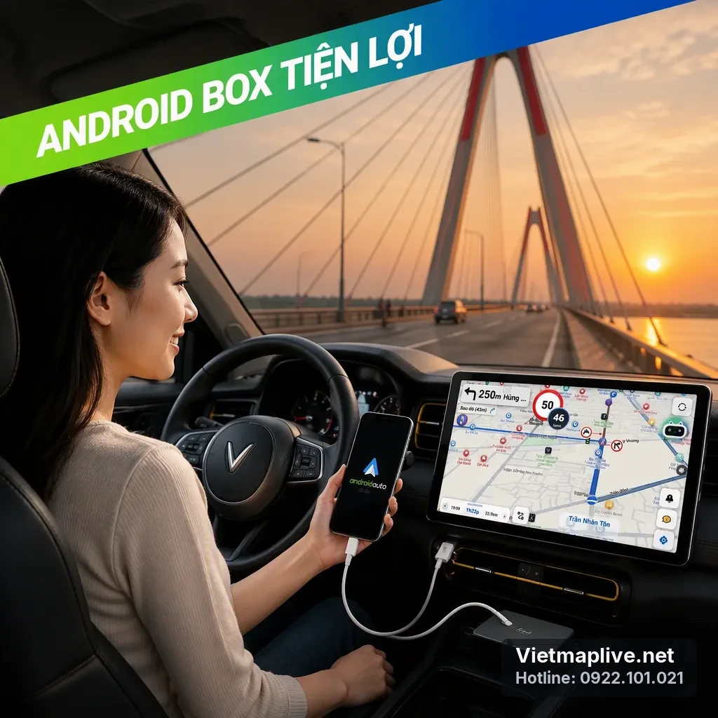 Sử dụng Android Box trên màn hình zin VF3