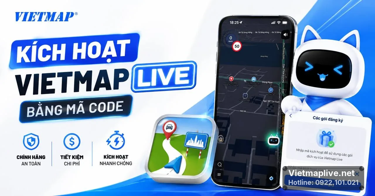 Cách Kích Hoạt VietMap Live Bằng Mã Code Nhanh Chóng và Tiết Kiệm