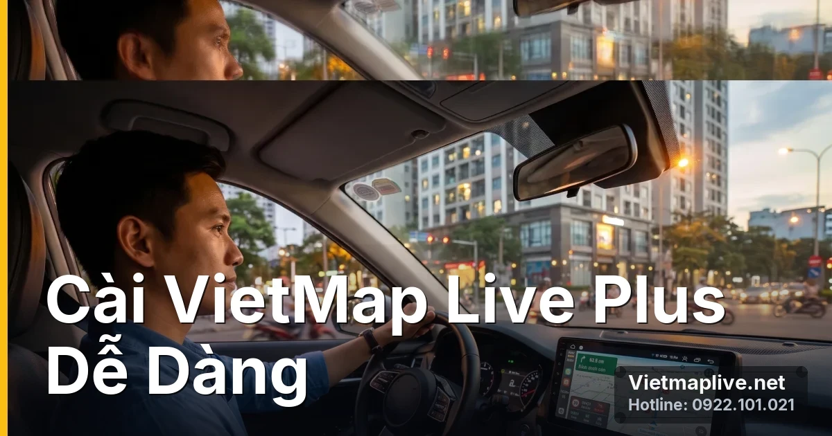 Cài Đặt VietMap Live Plus Trên Màn Hình Android Ô Tô: Hướng Dẫn Từ A-Z