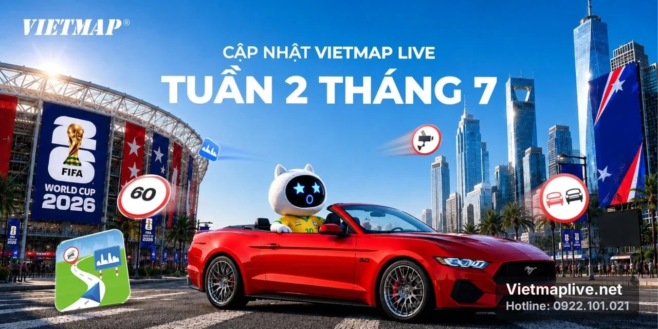 Cập nhật VietMap Live: Trợ lý giao thông tối ưu cho tài xế Việt