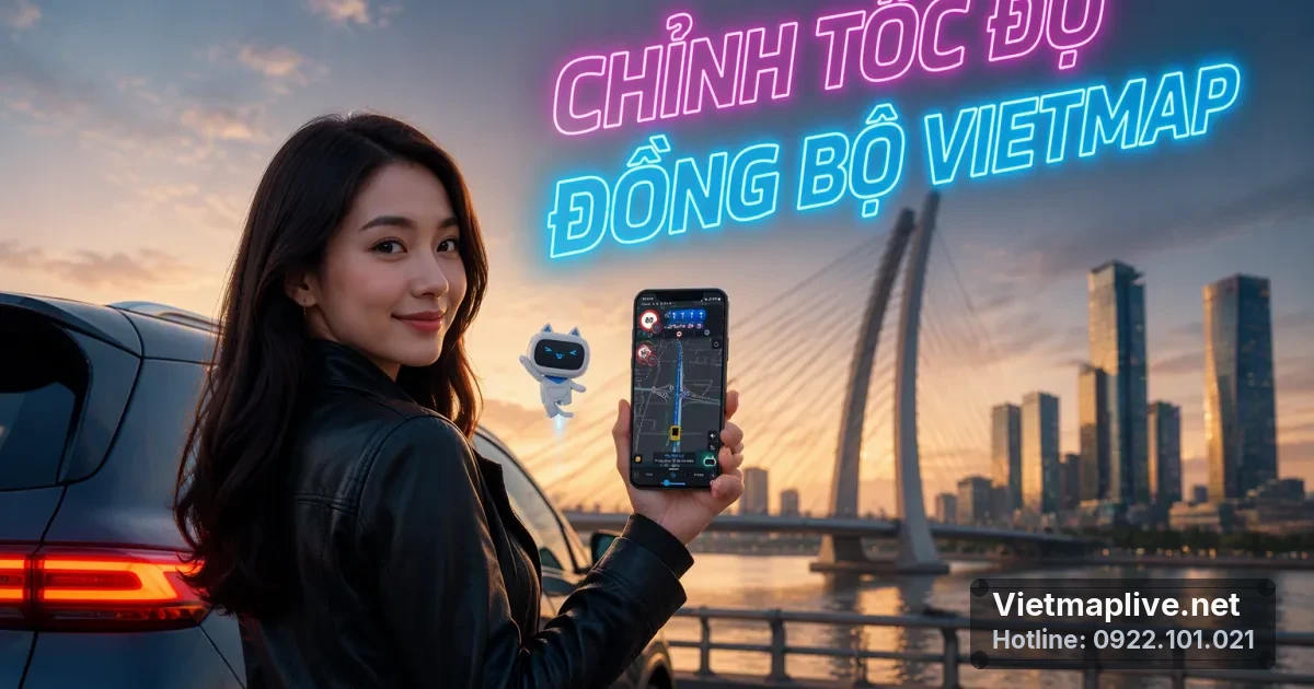 Hiệu chỉnh sai lệch tốc độ VietMap Live và đồng hồ ODO xe: Hướng dẫn chi tiết