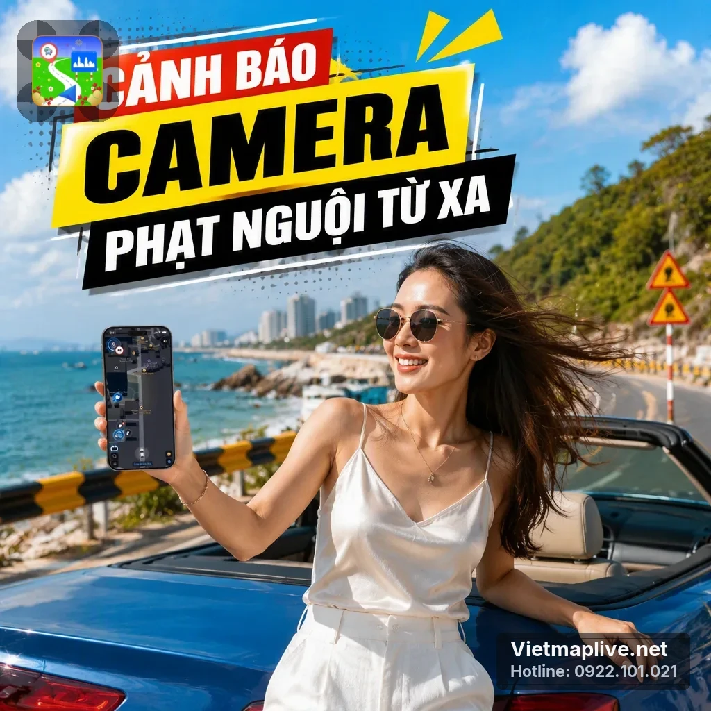 Tài xế Việt lái xe an toàn với VietMap Live Pro