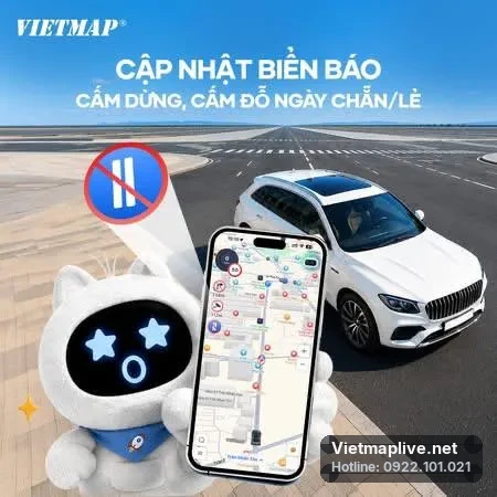 Cập nhật giao thông liên tục trên điện thoại