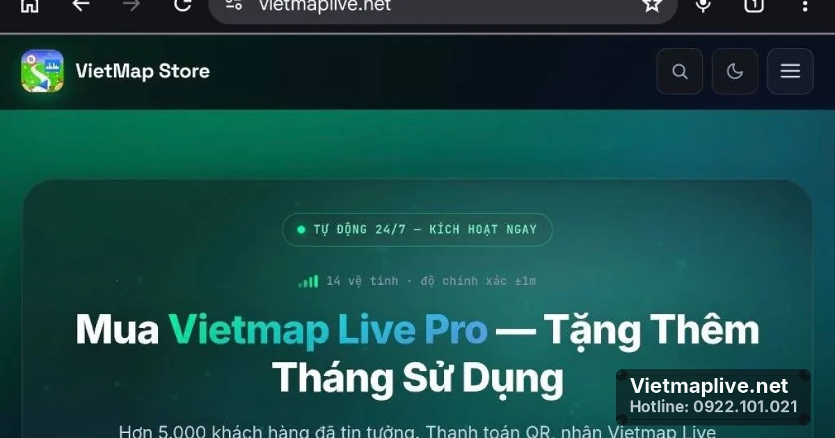 SĂN DEAL 2/9: MUA VIETMAP LIVE TẶNG THÁNG, NHẬN TRONG 10S!