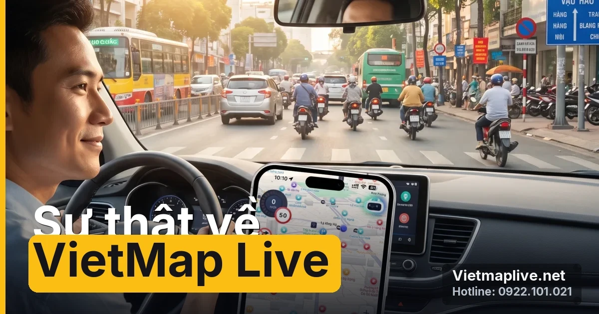 Sự thật về VietMap Live miễn phí: Những điều cần biết trước khi sử dụng