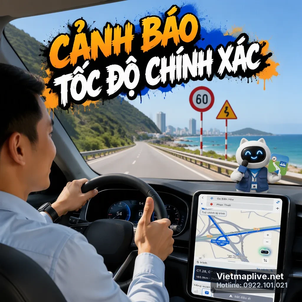 VietMap Live: Tính năng ít người biết giúp tài xế Việt lái xe an toàn hơn