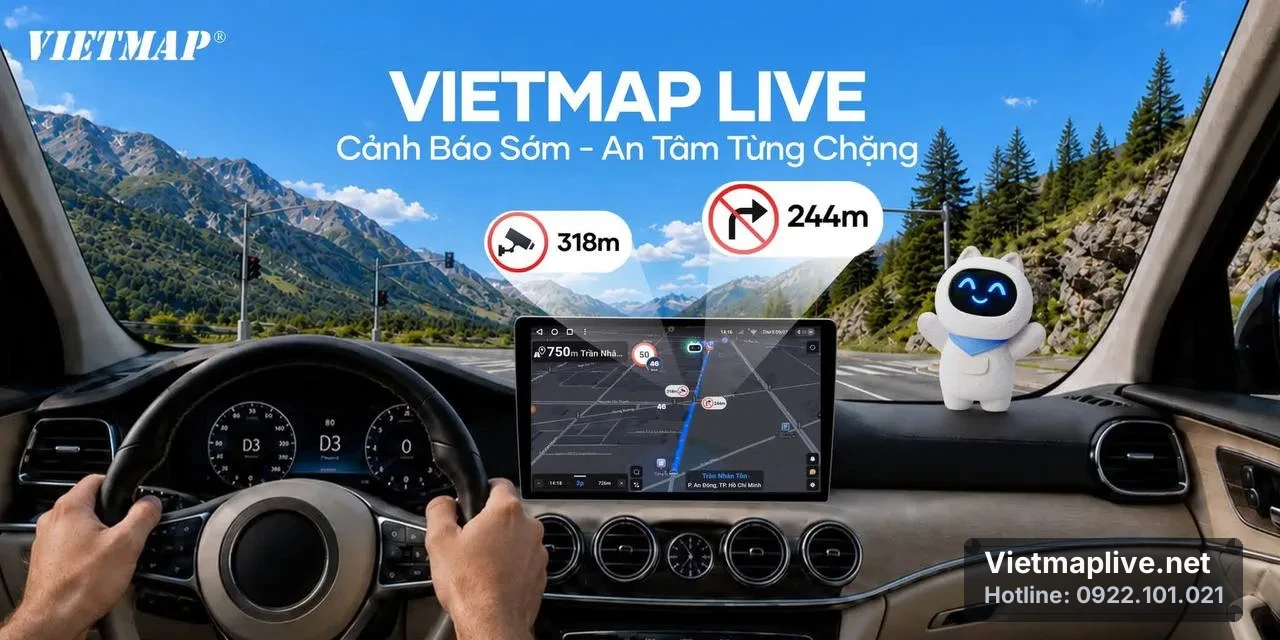VIETMAP LIVE: Trợ lý giao thông thông minh cho tài xế Việt